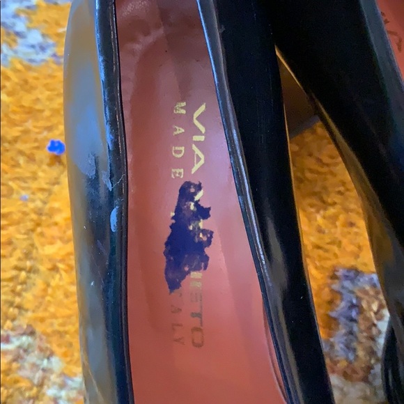 Square toe black pump - Picture 6 of 6